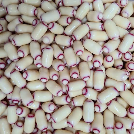 White Chocolate Raspberry Bullets 500g