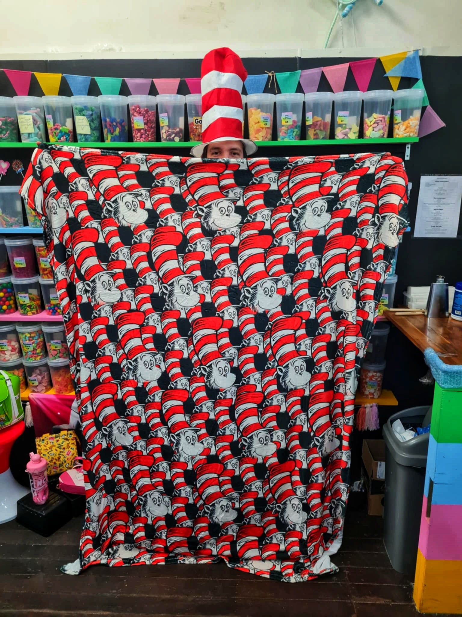 Dr Seuss Fleece Blanket 150cmx200cm