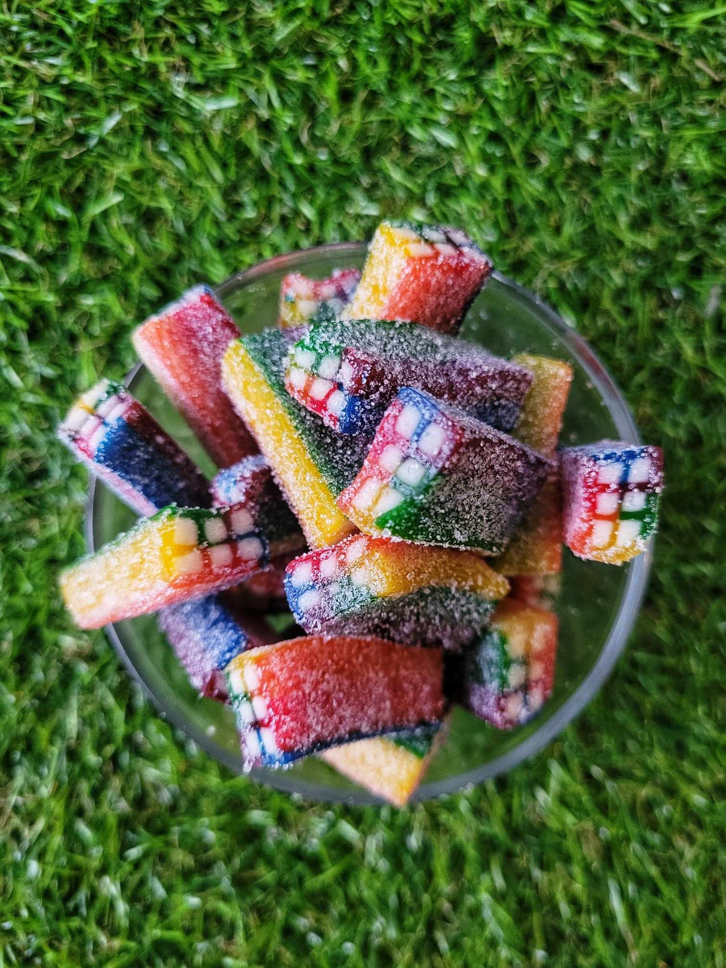 Sour Rainbow Bricks