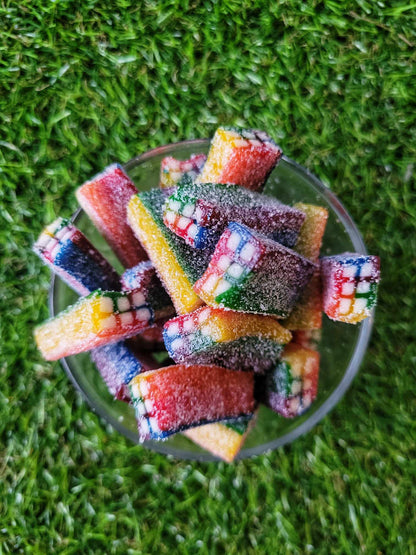 Sour Rainbow Bricks