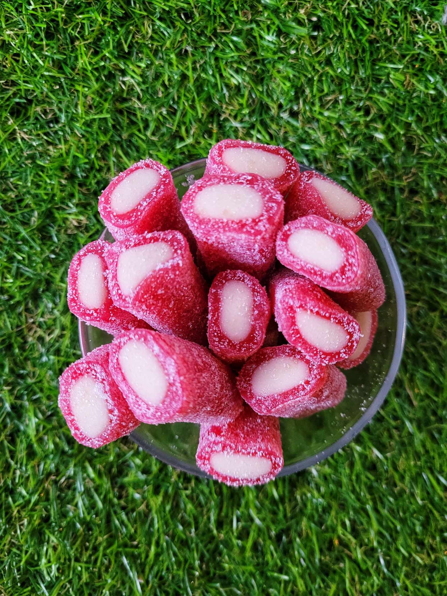 Sour Strawberry Tubes