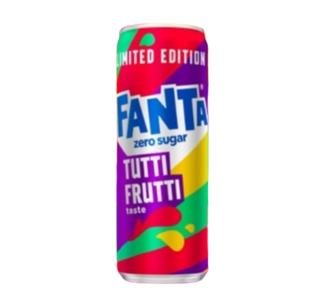 UK Fanta Tutti Fruity 250ml