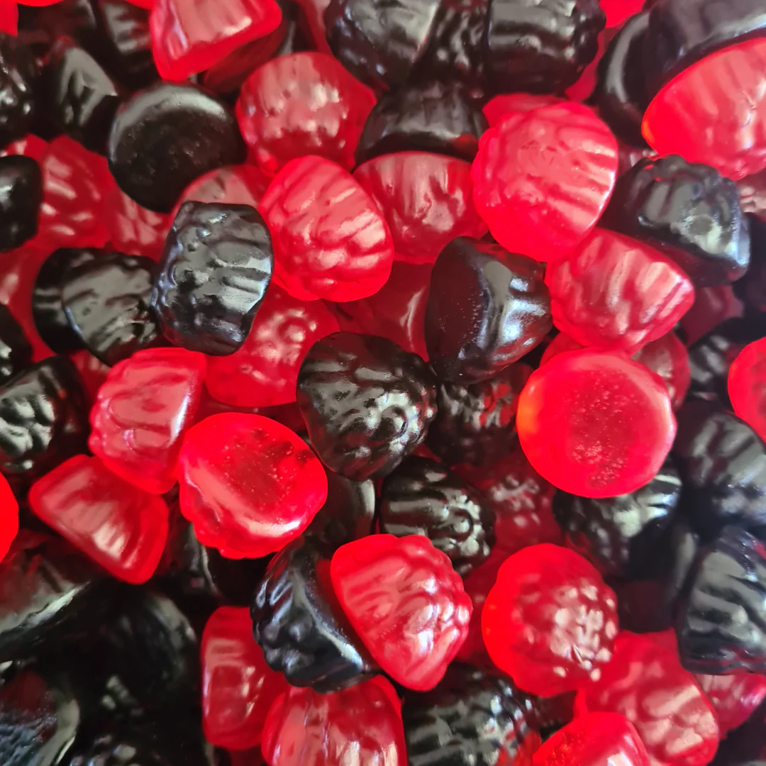 Raspberry and Blackcurrant  (GF) 250g