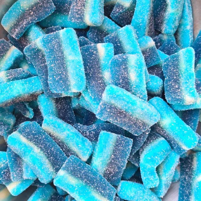 Sour Blue Raspberry Slice (GF) 250g