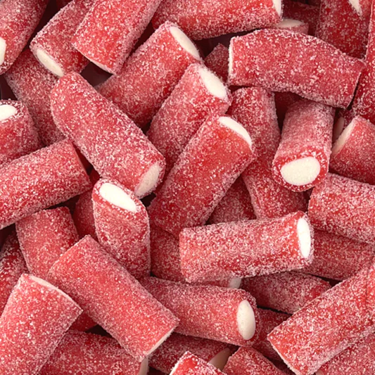Sour Strawberry Tubes 250g