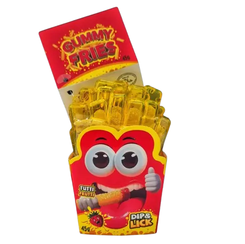 Gummy Hot Chips & Sauce (GF)
