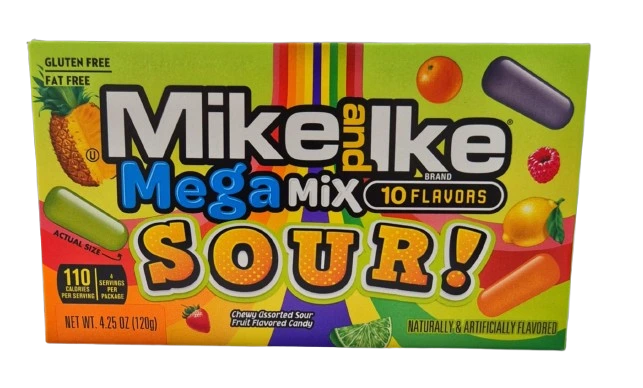 Mike & Ike Mega Mix Sour (GF)