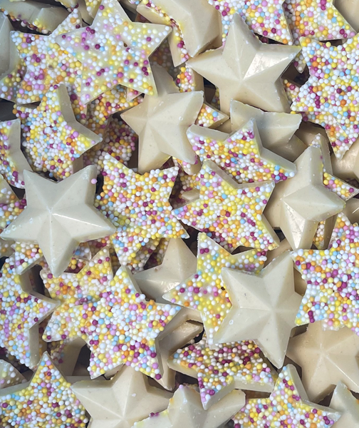 UK White Stars Chocolates