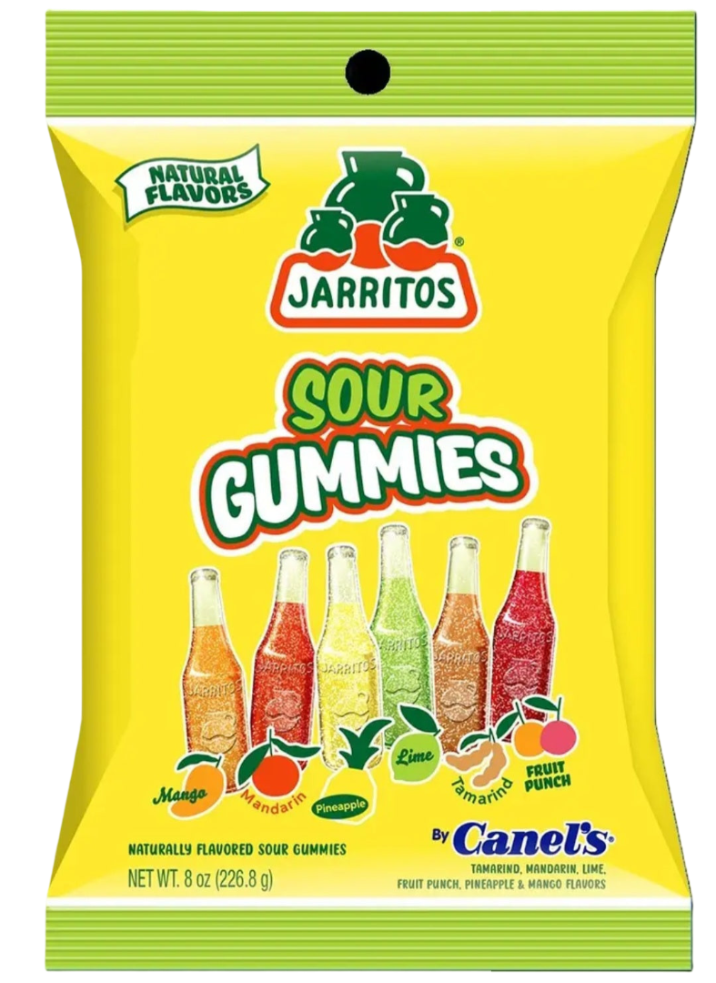 Mexican Jarritos Gummies Bag