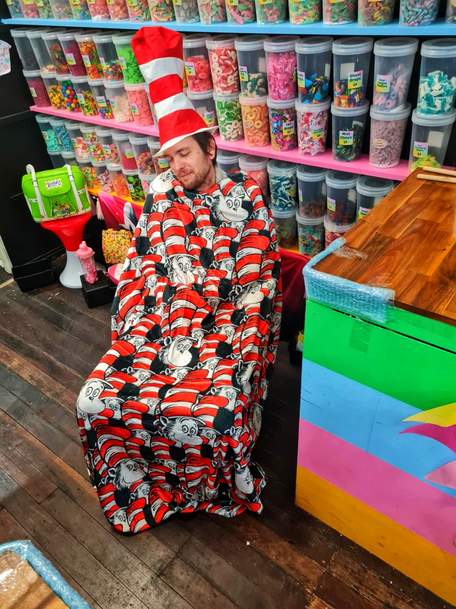 Dr Seuss Fleece Blanket 150cmx200cm