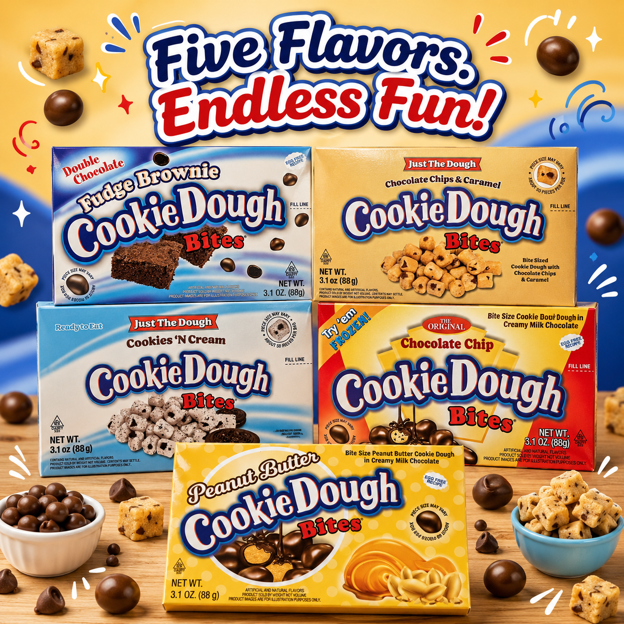 Cookie Dough Bites