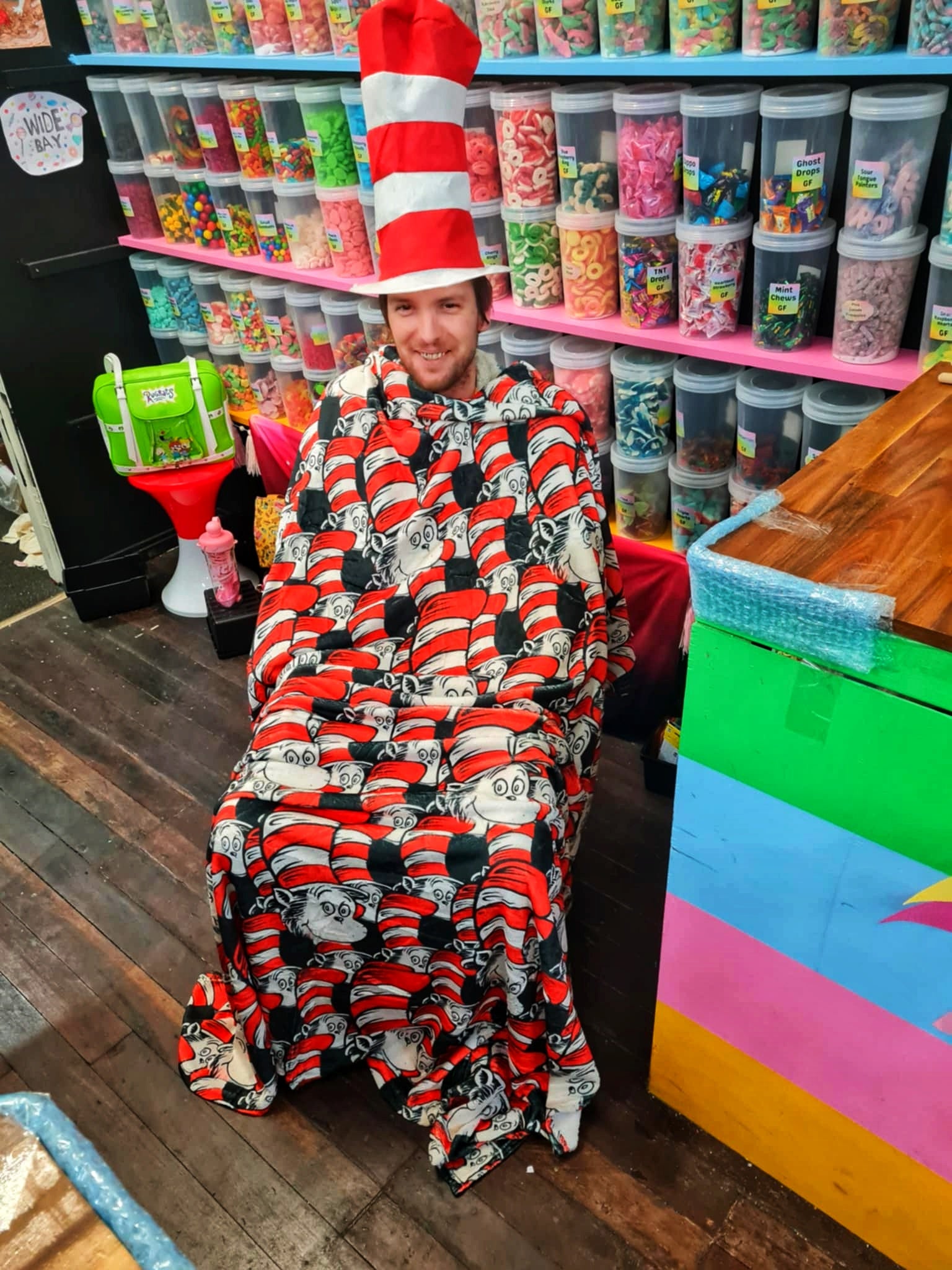 Dr Seuss Fleece Blanket 150cmx200cm
