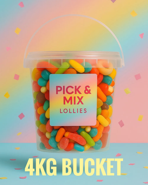 4kg Pick and Mix Bucket ($21.25 per KG)