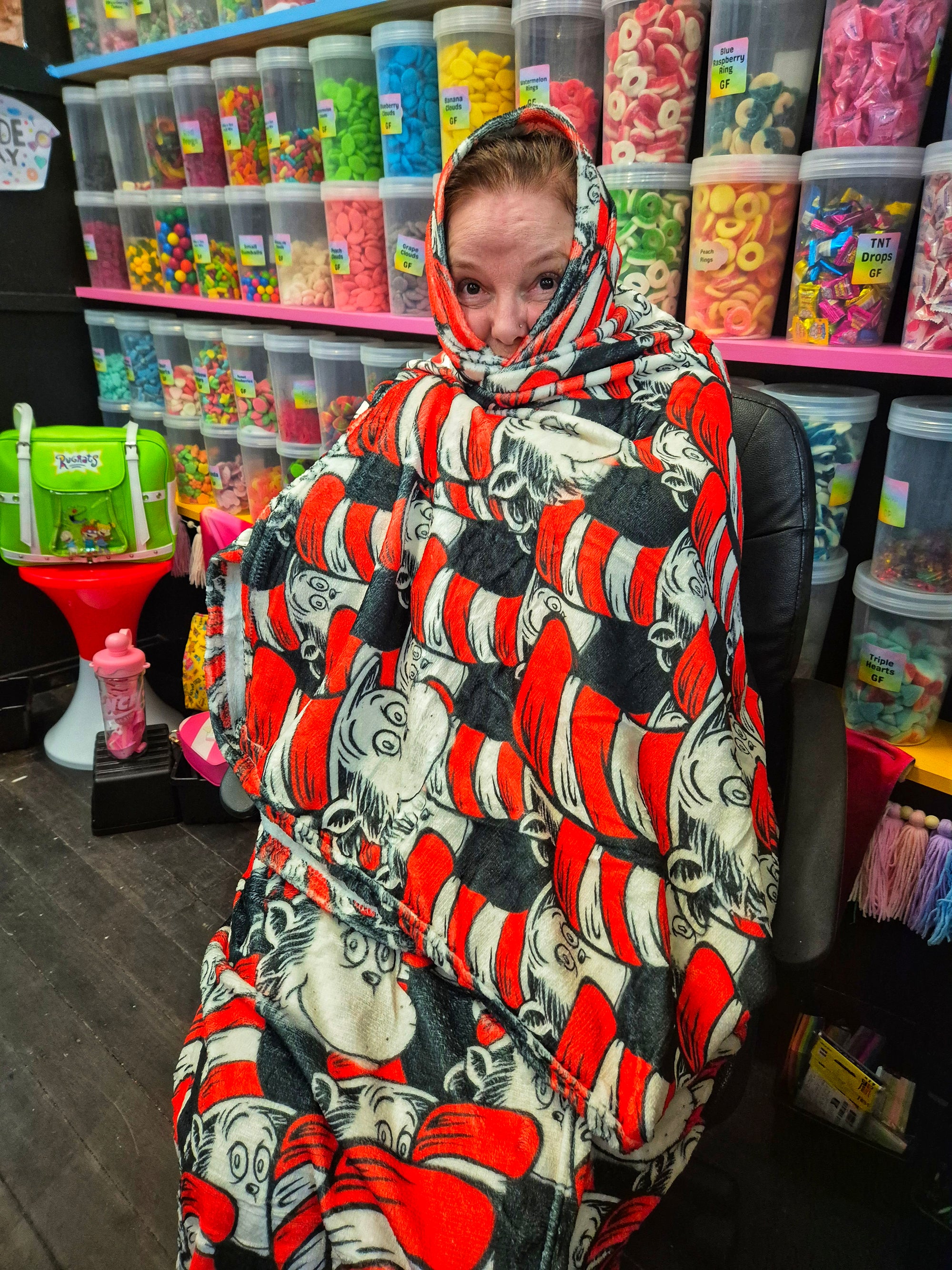 Dr Seuss Fleece Blanket 150cmx200cm