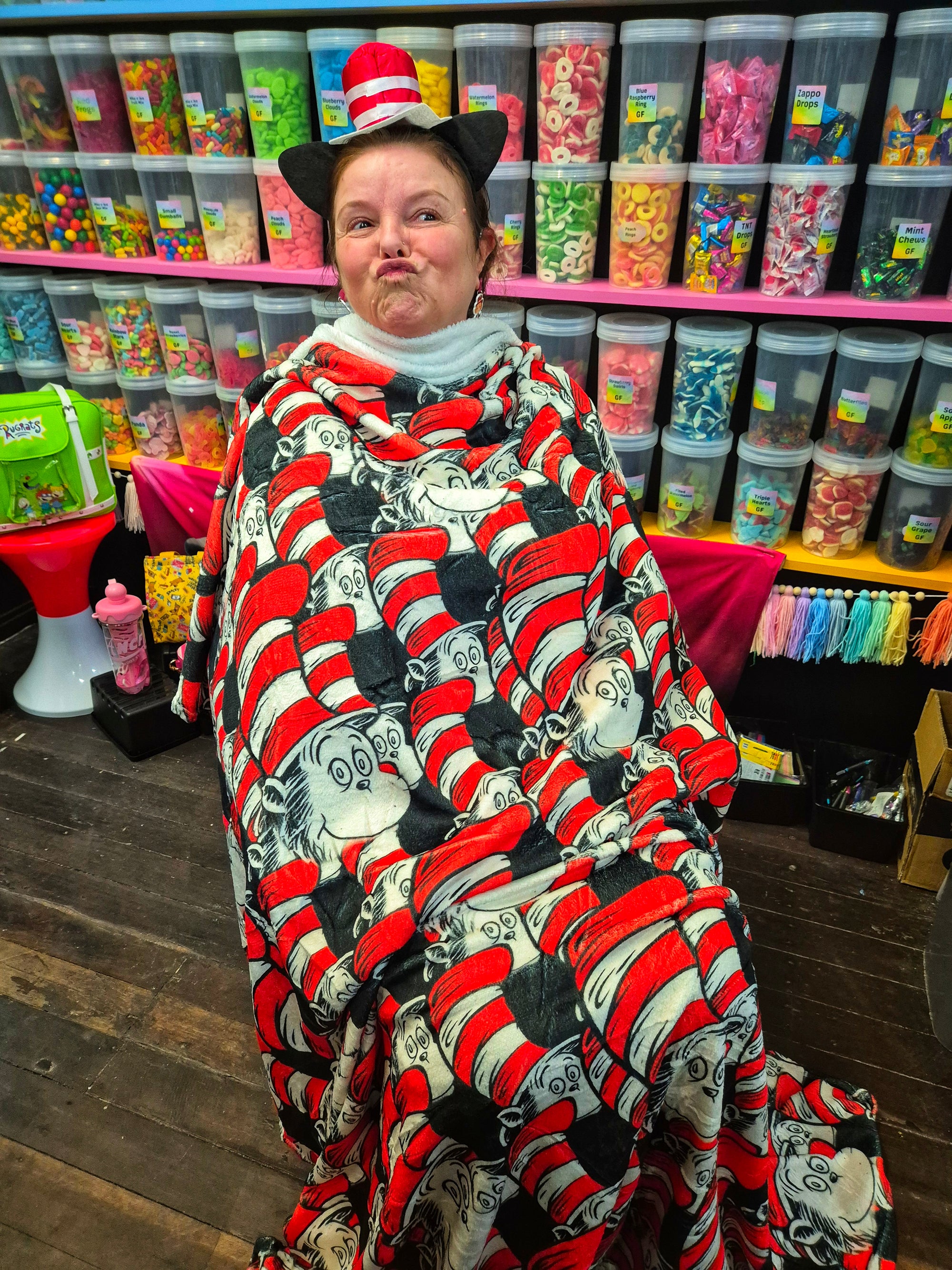 Dr Seuss Fleece Blanket 150cmx200cm