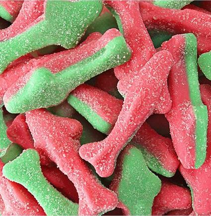 Sour Watermelon Sharks (GF) 250g